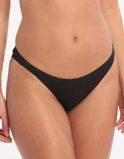 Watercult Summer Solids Bikini Bottom - Black