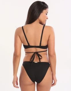 Watercult Summer Solids Bikini Bottom - Black -Pitusa Shop 0171521 7