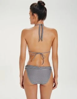 ViX Lupita Bia Tube Bikini Top - Black Check -Pitusa Shop 018 724 035 BACK a9141273 1090 45c2 8fd7 060de9a94422