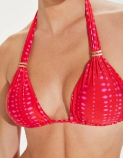 ViX Malika Bia Tube Bikini Top - Red -Pitusa Shop 018 751 035 5