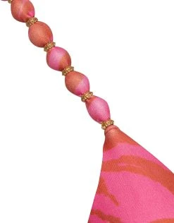 ViX Diani Beads Parallel Tri Bikini Top - Pink -Pitusa Shop 020 742 035 DTL