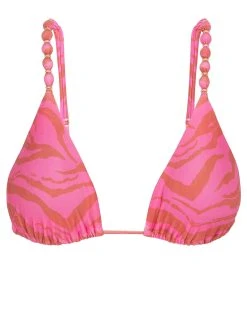 ViX Diani Beads Parallel Tri Bikini Top - Pink -Pitusa Shop 020 742 035 GHOST