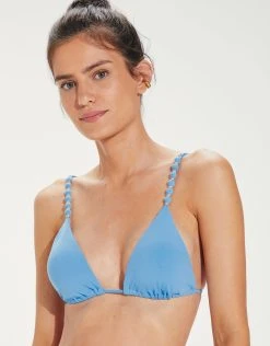 ViX Zen Beads Parallel Tri Bikini Top - Blue