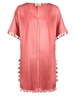 Watercult Beachwear Kaftan - Vintage Pink