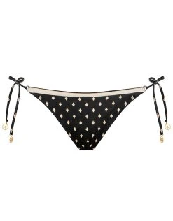 Watercult Soul Spots Tie Side Bikini Pant - Black