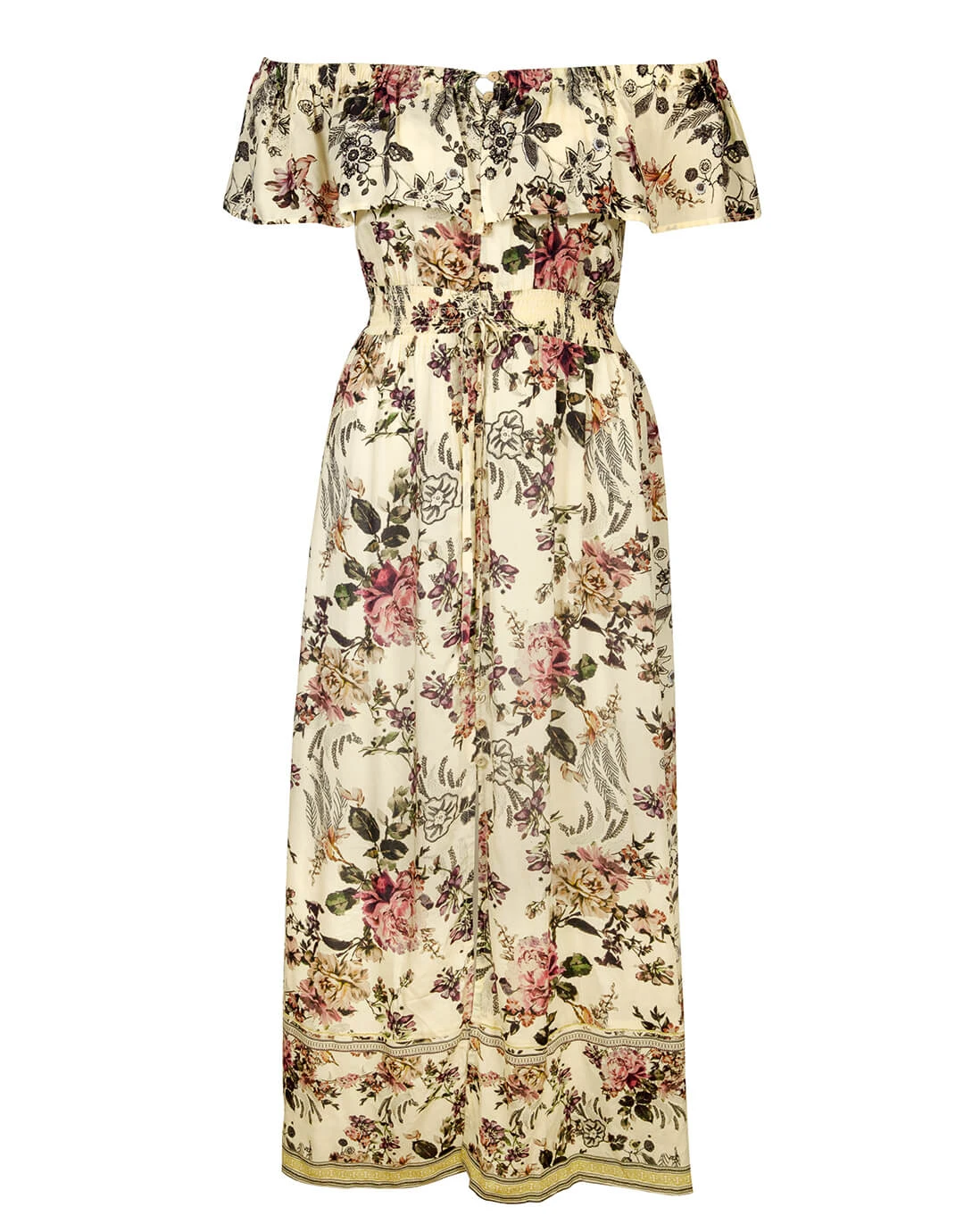 Watercult Secret Garden Off The Shoulder Dress 1 Watercult Secret Garden Off The Shoulder Dress