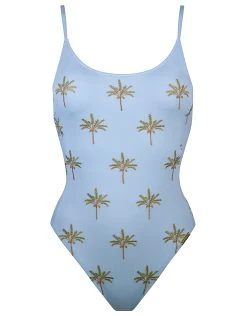Watercult Island Souvenir Swimsuit - Sky