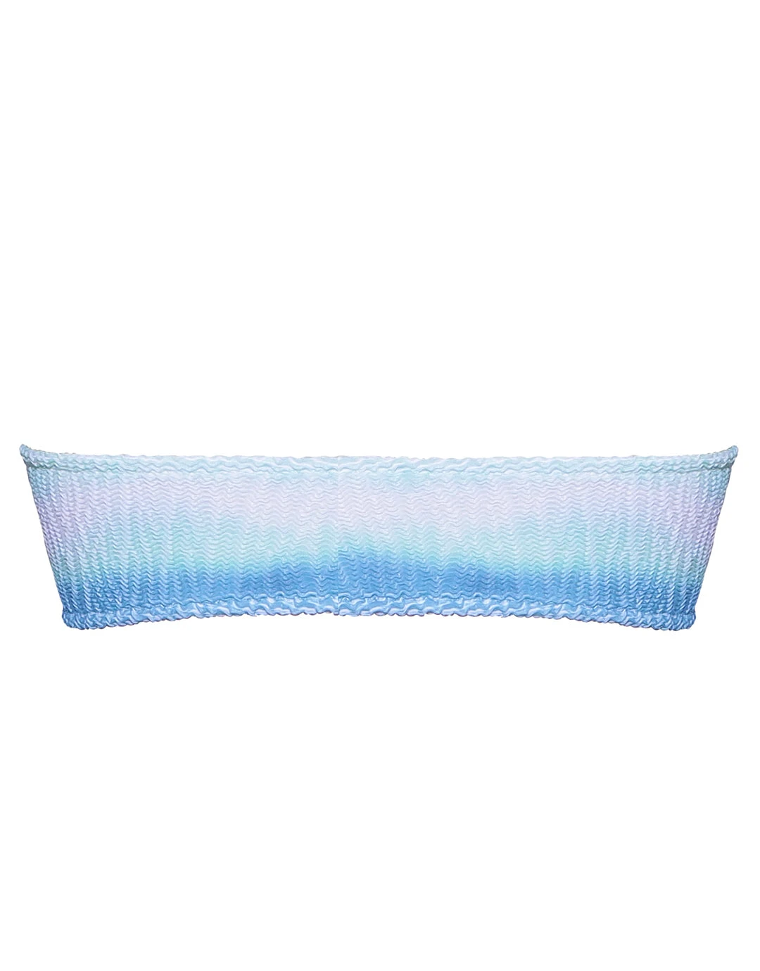 Watercult Ombre Flow Bandeau Bikini Top - Aqua Shades 2 Watercult Ombre Flow Bandeau Bikini Top - Aqua Shades - Image 2