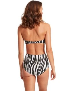 Seafolly Zahara Ruched Side High Waisted Bikini Pant -Pitusa Shop 30877 953 Black 40698 953 Black 5 4833ffb2 6f2f 410a 863d dd3179946440