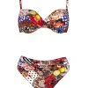 MARYAN MEHLHORN Freedom Underwired Bikini Set - Eclectic Fiesta