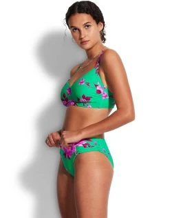 Seafolly Full Bloom Ruched Side Retro Bikini Pant - Jade -Pitusa Shop 31259DD 932 Jade 40145 932 Jade 4 2ede2565 ad19 4676 9a99 5e38a4f66610