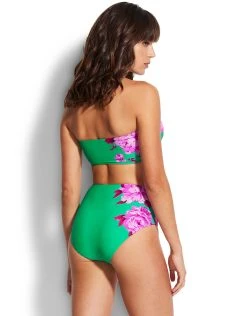 Seafolly Full Bloom High Waisted Bikini Pant - Jade -Pitusa Shop 31319 932 Jade 40646 932 Jade 3 cc808a56 3e0f 4b82 8247 2a01a6609c78