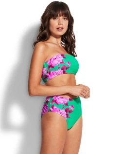 Seafolly Full Bloom High Waisted Bikini Pant - Jade -Pitusa Shop 31319 932 Jade 40646 932 Jade 4 ce03e0e6 3954 483d 874c b0b78670ec03