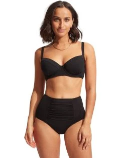 Seafolly Collective DD Cup Underwire Bikini Top - Black 7 Seafolly Collective DD Cup Underwire Bikini Top - Black -Pitusa Shop 31383DD942 Black 40304 942 Black 3