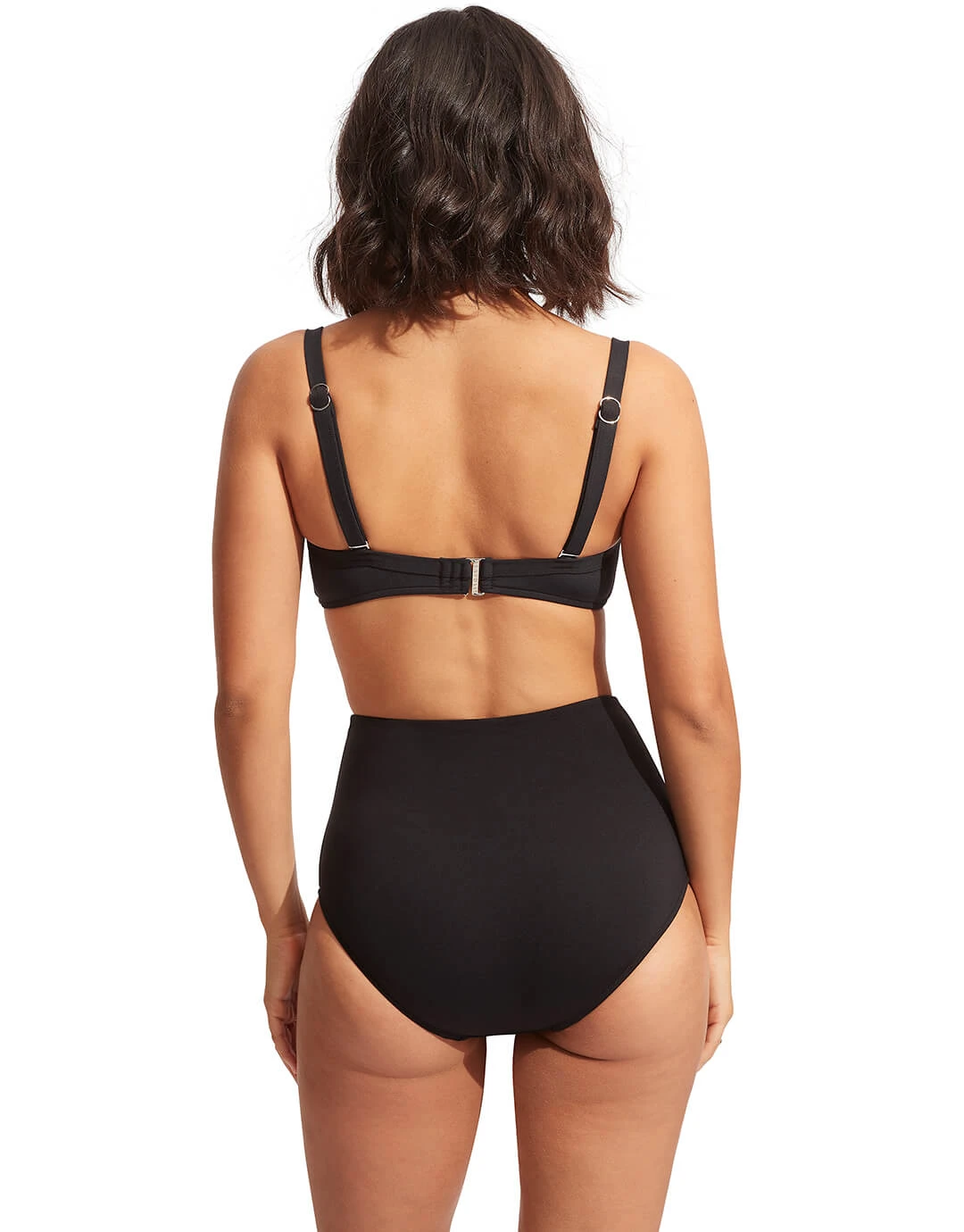 Seafolly Collective DD Cup Underwire Bikini Top - Black 5 Seafolly Collective DD Cup Underwire Bikini Top - Black - Image 5