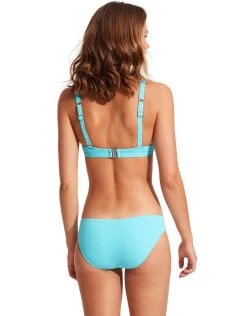 Seafolly Collective Gathered Strap Bralette Bikini Top - Aquamarine -Pitusa Shop 31390 942 Aquamarine 40473 942 Aquamarine 5
