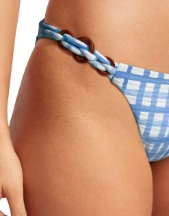 Seafolly Amalfi Check Trim Hipster Bikini Pant - Amalfi Blue 13 Seafolly Amalfi Check Trim Hipster Bikini Pant - Amalfi Blue -Pitusa Shop 31397 951 Blue 40689 951 Blue 7