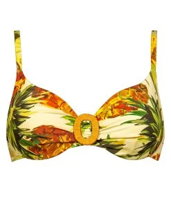 MARYAN MEHLHORN Optimist Underwired Bikini Top - Pina Colada