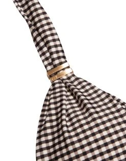 ViX Lupita Bia Tube Bikini Top - Black Check -Pitusa Shop 41raw6 870