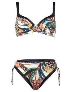 Charmline Wild Swing Underwired Bikini Set - Botanical Leo