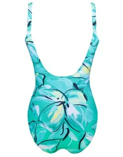 ROIDAL Bali Gathered Front Swimsuit - Green -Pitusa Shop 515 6 Green Back