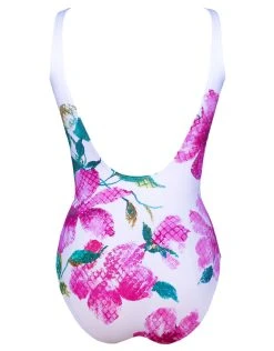 ROIDAL Valeria Wrap Front Swimsuit - Floral -Pitusa Shop 519 1 Back