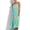 Seafolly Full Bloom Tier Dress - Sky