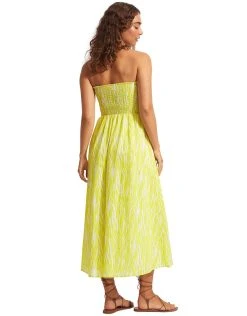 Seafolly Zahara Dress Skirt - Celery 7 Seafolly Zahara Dress Skirt - Celery -Pitusa Shop 54745 DR Celery 3