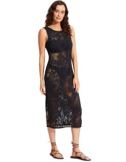 Seafolly Islands Cover Up - Black