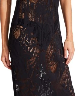 Seafolly Islands Cover Up - Black -Pitusa Shop 54749 CU Black 4