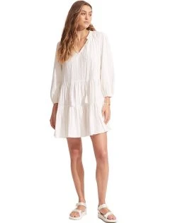 Seafolly Market Tier Dress - White