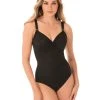 Miraclesuit Razzle Dazzle Siren Swimsuit - Black