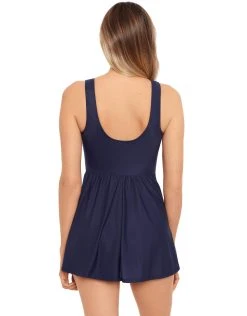 Miraclesuit Must Haves Marais Swim Dress - Midnight 9 Miraclesuit Must Haves Marais Swim Dress - Midnight -Pitusa Shop 6516635 MustHaves Marais MDN B