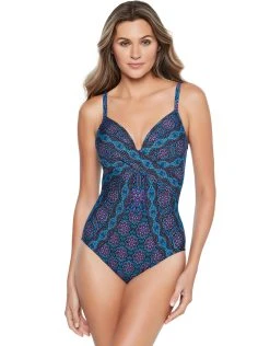 Miraclesuit Danube Bleu Captivate Swimsuit - Blue