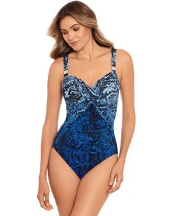 Miraclesuit Boa Blues Peregrina Swimsuit - Blue