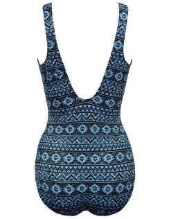 Miraclesuit Paillette Odyssey Swimsuit - Blue -Pitusa Shop 6537518 Pailette Odyssey Back MLT