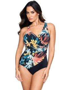 Miraclesuit Plumeria Oceanus Swimsuit - Multi