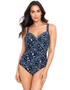 Miraclesuit Palatium Colourblock Sanibel Swimsuit - Blue