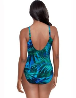 Miraclesuit Palm Reeder Oceanus Swimsuit - Blue And Green -Pitusa Shop 6558188 PalmReeder Oceanus BMI B