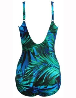 Miraclesuit Palm Reeder Oceanus Swimsuit - Blue And Green -Pitusa Shop 6558188 PalmReeder Oceanus BMI FI B
