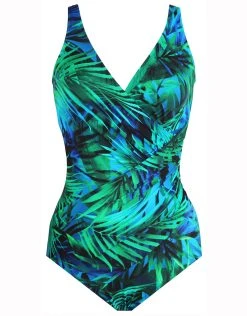 Miraclesuit Palm Reeder Oceanus Swimsuit - Blue And Green -Pitusa Shop 6558188 PalmReeder Oceanus BMI FI F