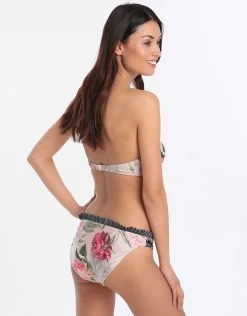 Ted Baker Palace Gardens Moulded Bikini Top - Grey -Pitusa Shop 72156 TB