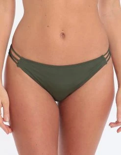 Panache Marina Brazilian Bikini Bottom - Khaki
