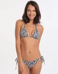 Jo Severin Alicia Ring Tri Bikini Top - Abstract -Pitusa Shop 76226 JS 2