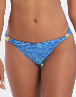 Jo Severin Nora Slide Hipster Bikini Bottom - Watercolour