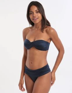 Jo Severin Anna Twist Bandeau Bikini Top - Midnight -Pitusa Shop 76255 JS 3 9b69ebe0 4aef 42e2 a16f 729fb49f0773