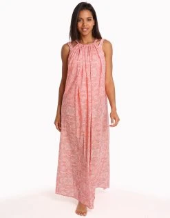Paolita Malika Cotton Maxi Beach Dress - Print