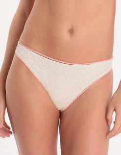 Banana Moon Couture Crochet Breeda Hipster Bikini Bottom -Ecru
