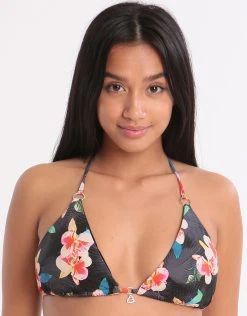 Banana Moon Mandalay Mino Tri Bikini Top - Black