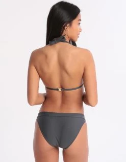 WEST SEVENTY NINE Triangle Bikini Top - Anthracite -Pitusa Shop 78377 WSN 7